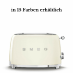 Smeg 2-Schlitz Toaster kompakt