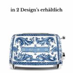Smeg 2-Schlitz Toaster kompakt Dolce & Gabbana